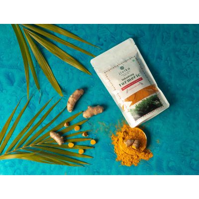 jivika naturals: Lakadong Turmeric Powder - 100 gm