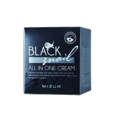 Mizon: Black All-In-One Snail Cream -75ml