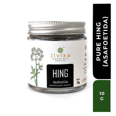 jivika naturals: Hing/Asafoetida - 10 gm