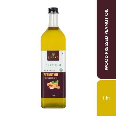 jivika naturals: Safflower Oil (Wood Pressed/Cold Pressed) - 500 ml