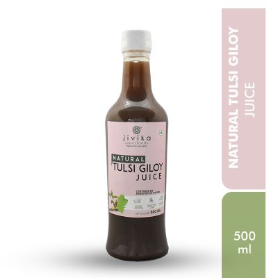 jivika naturals: Tulsi Giloy Juice - 500 ml