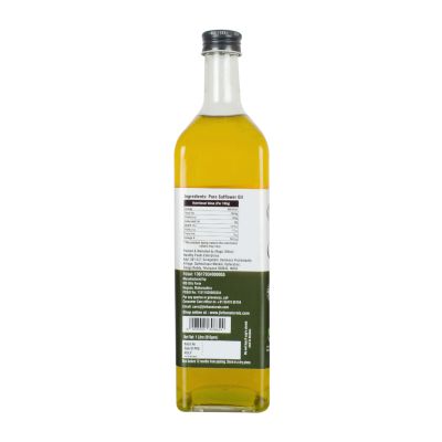 jivika naturals: Safflower Oil (Wood Pressed/Cold Pressed) (Glass Bottle) - 1 Litre