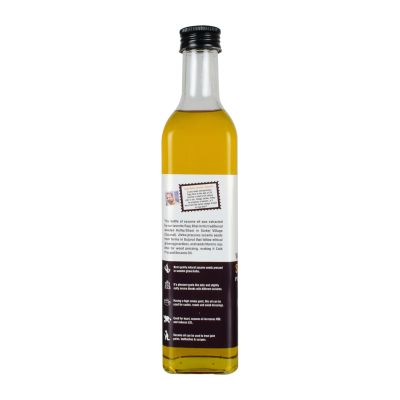 jivika naturals: Cold Pressed Sesame Oil (Glass Bottle) - 500 ml