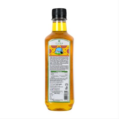 jivika naturals: Sesame Oil (Wood Pressed/Cold Pressed) - 500 ml