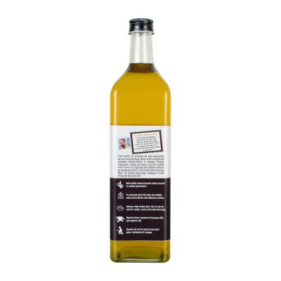 jivika naturals: Sesame Oil (Wood Pressed/Cold Pressed) (Glass Bottle) - 1 Litre