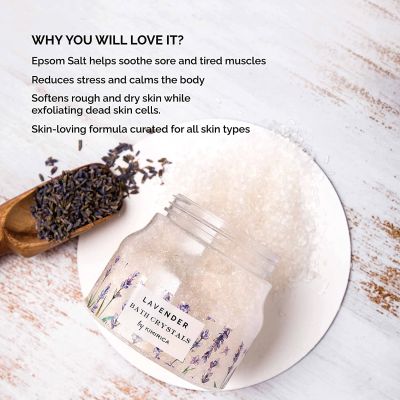 Kimirica: Lavender Bath Salt - 300gm