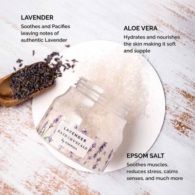 Kimirica: Lavender Bath Salt - 300gm