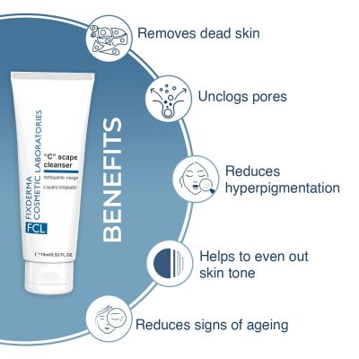 Fixderma Cosmetic Laboratories: C Scape Cleanser - 75ml