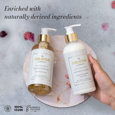 Kimirica: The Gulistan Shower Gel and Body Lotion Bath Care Duo - Pack of 2(300ml Each)