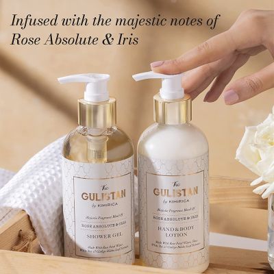 Kimirica: The Gulistan Shower Gel and Body Lotion Bath Care Duo - Pack of 2(300ml Each)