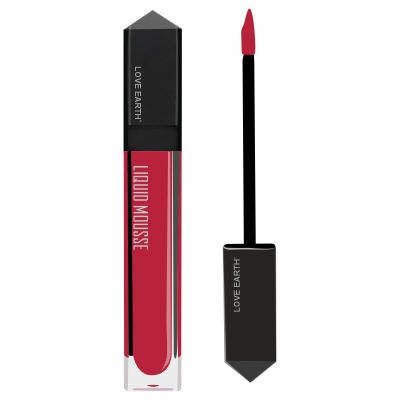 Love Earth: Liquid Mousse Lipstick - Spicy Sangria Matte Finish  - 6ml
