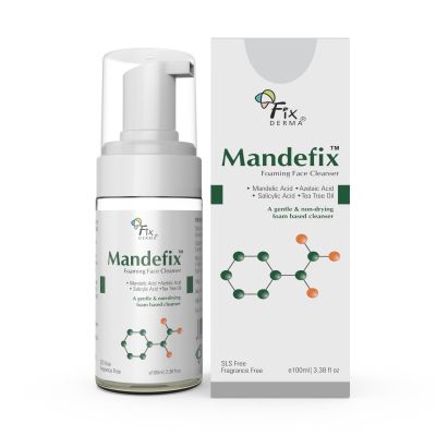 Fixderma: Mandefix Foaming Face Wash and Cleanse - 100ml