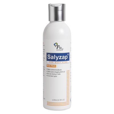 Fixderma	: Salyzap Acne Body Wash - 200ml