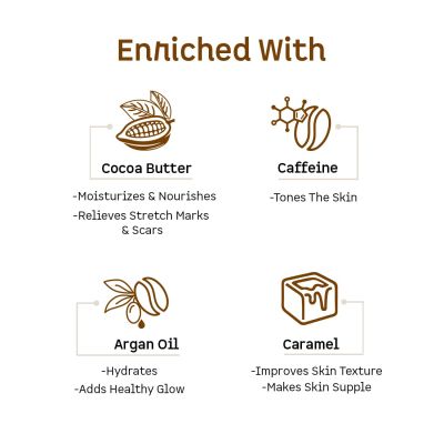 mCaffeine: Choco Body Butter - 250gm