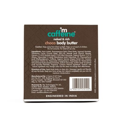mCaffeine: Choco Body Butter - 250gm