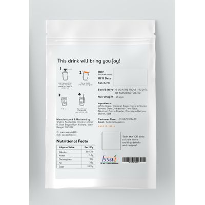 Scoopski: Instant Cold Chocolate Powder - 250 gm