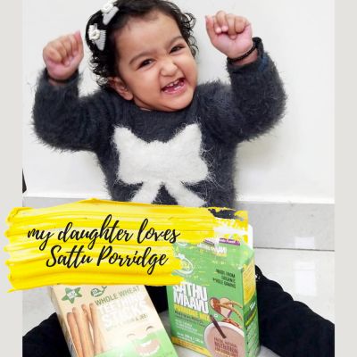 Early Foods: Organic Sattu Maavu Multi-grain Millets Porridge mix - 200 gm