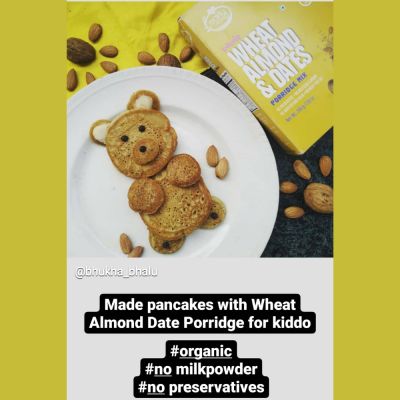 Early Foods: Whole Wheat, Almond & Date Porridge Mix - 200 gm