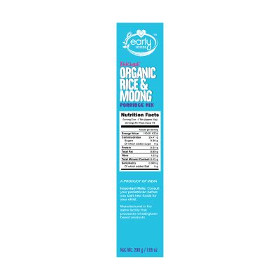 Early Foods: Organic Rice & Moong Khichdi Mix - 200 gm