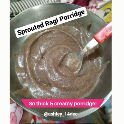 Early Foods: Organic Sprouted Ragi Porridge Mix (Plain) - 200 gm