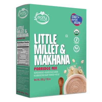 Early Foods: Combo of 3 Organic Millet Porridges - Breakfast Cereal Combo for Kids