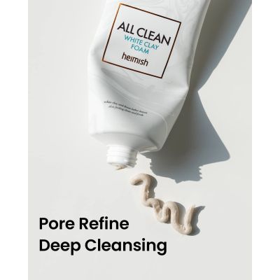 Heimish: All Clay White Foam - 155gm