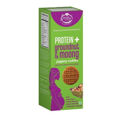 Early Foods: Moong & Peanut Jaggery Cookies - 150 gm
