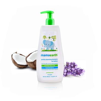 Mamaearth: Gentle Cleansing Shampoo For Babies - 400 ml