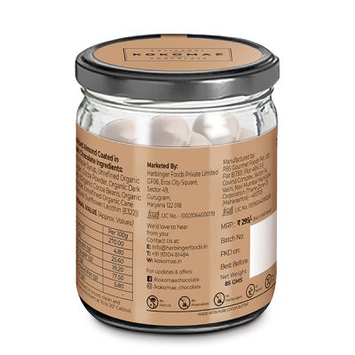 Kokomae: Caramalised Almonds in Dark Chocolate - 85 gm