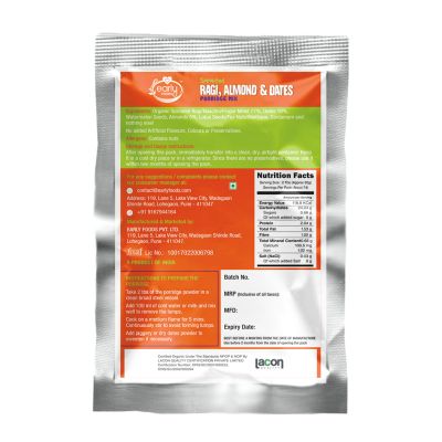 Early Foods: Stage 2 Trial Pack Combo - Organic Fresh Porridge Mixes - Pack of 3 - 50 gm each