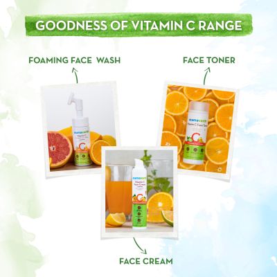 Mamaearth: Vitamin C Face Scrub with Vitamin C and Walnut - 100gm
