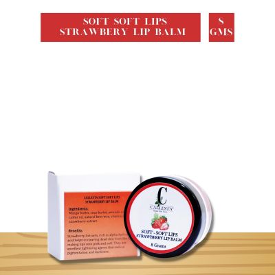 Callesta: AHA Rich Strawberry Lip Balm - 8gm