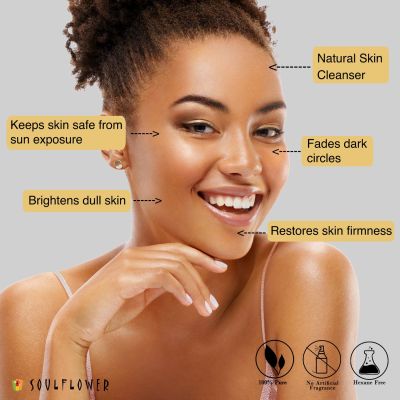 Soulflower: Herbal Kumkumadi Face Wash - 120ml