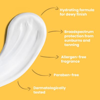 Foxtale: SPF 50+ Broad Spectrum Sunscreen With Niacinamide - 50 ml