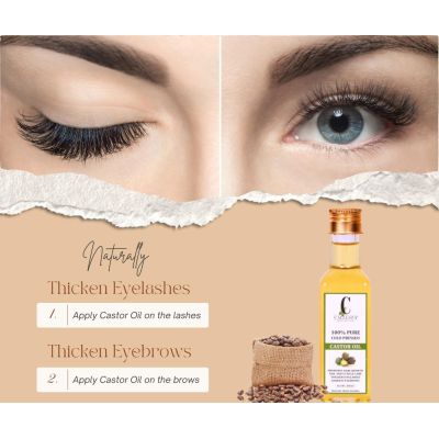 Callesta: Extra Virgin Cold Pressed Castor Oil - 100ml