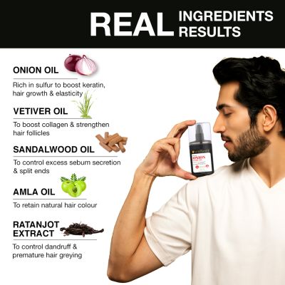 Soulflower: Herbal Onion Hair Growth Oil - 120ml