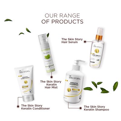 The Skin Story: New Sulfate Free Keratin Shampoo , Daily Care - 190 ml