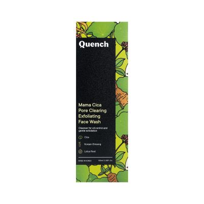 Quench Botanics: Mama Cica Pore Clearing Exfoliating Face Wash - 25gm