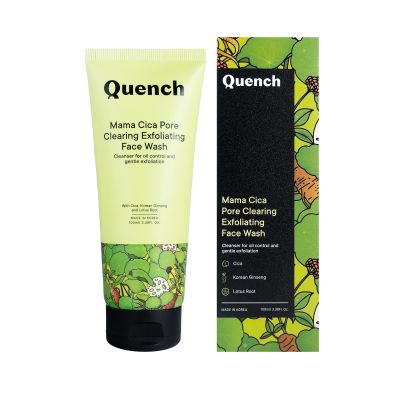 Quench Botanics: Mama Cica Pore Clearing Exfoliating Face Wash - 25gm