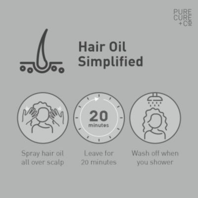 PURECURE+CO: Hair Neelibringadi Oil - 100ml