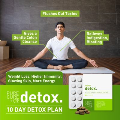 PURECURE+CO: Detox - 60 Tabs