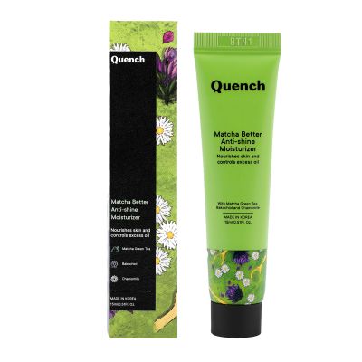 Quench Botanics: Matcha Better Anti-Shine Moisturizer (MINI) - 15ml