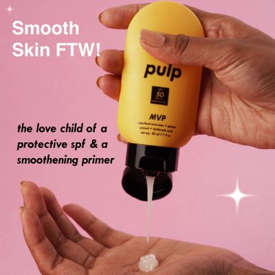 Pulp: MVP Daily Sunscreen + Primer 50 SPF - 50 ml