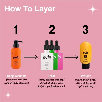 Pulp: MVP Daily Sunscreen + Primer 50 SPF - 50 ml