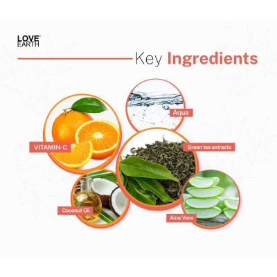 Love Earth: No Foam Face Wash for Normal to Sensitive Skin Gentle Skin Cleanser - 100ml