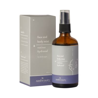 Raw Beauty Wellness: Vetiver Hydrosol Face and Body Mist - 100 ml