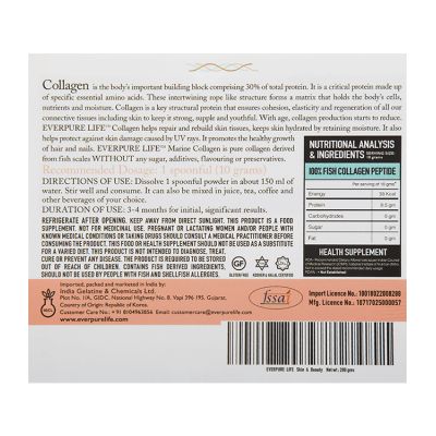 EVERPURE LIFE: Marine Collagen - 200 gm