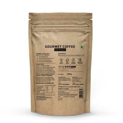 Auric: Curcumin Rich Turmeric Gourmet Coffee - 200 gm