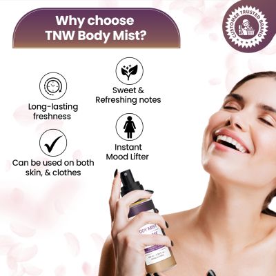 TNW - The Natural Wash: Pull Me Closer Body Mist For Sweet & Refreshing Fragrance - 100ml