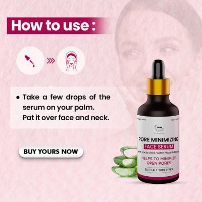 TNW - The Natural Wash: Pore Minimizing Face Serum For Tightening Pores - 15ml